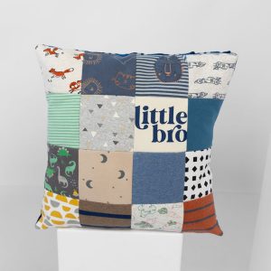 Memory Keepsake Pillow Stitched by Threaded by the Books Custom Keepsakes