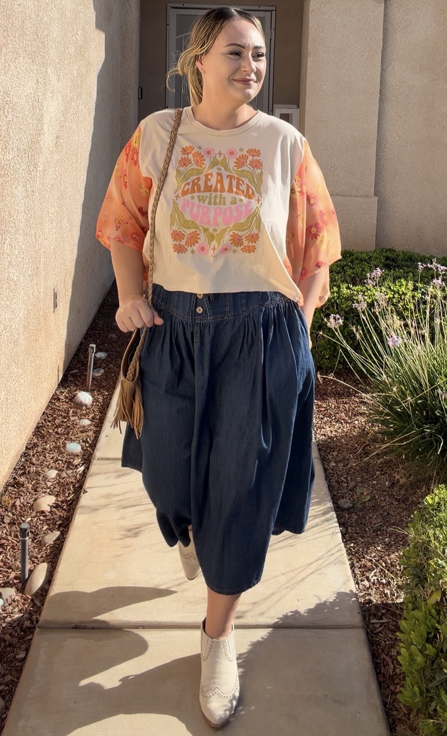 Orange-Created-With-a-Purpose-Tee-Custom-Kimono-Tee-by-Threaded-by-the-Books-Custom-Kimono-Tees-in-Bakersfield-CA